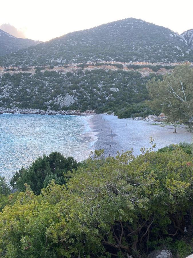 Secret Arcadia Bay - Maisonette Breathtaking Sea & Mountain View-Just On The Beach Agios Andreas  Zewnętrze zdjęcie
