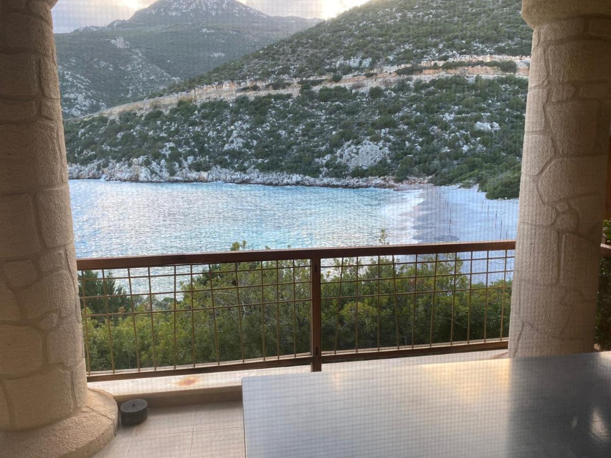 Secret Arcadia Bay - Maisonette Breathtaking Sea & Mountain View-Just On The Beach Agios Andreas  Zewnętrze zdjęcie