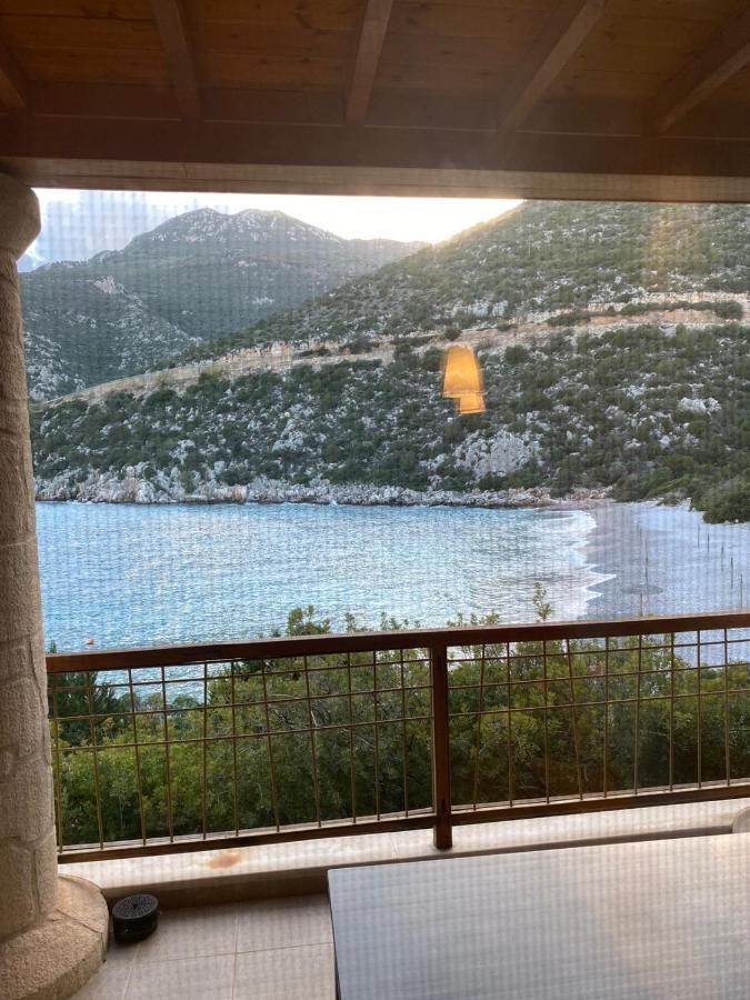 Secret Arcadia Bay - Maisonette Breathtaking Sea & Mountain View-Just On The Beach Agios Andreas  Zewnętrze zdjęcie