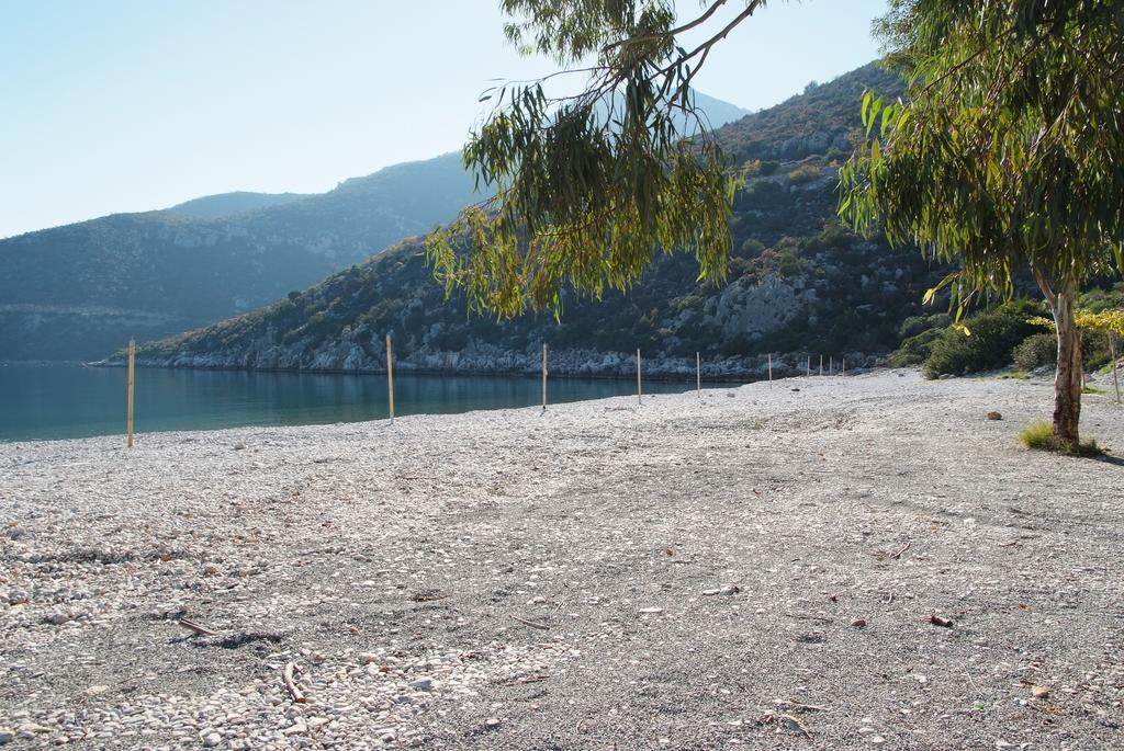 Secret Arcadia Bay - Maisonette Breathtaking Sea & Mountain View-Just On The Beach Agios Andreas  Zewnętrze zdjęcie